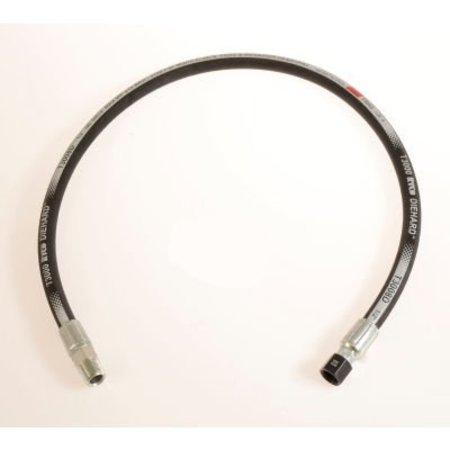 ALLIANCE HOSE & RUBBER CO Ryco Hydraulic Hose Assembly, 1/2 In. x 72 In. 3000PSI MNPTxFJIC, Isobaric Braid T3008D-072-20902040-0812